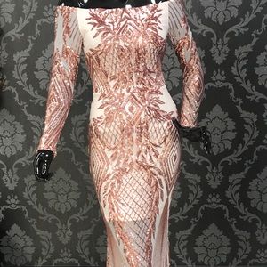 Rose Gold dress